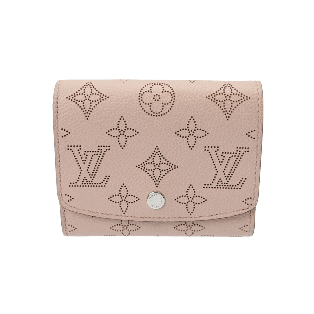 Louis Vuitton Mahina Portefeuille Wallet Iris Magnolia Pink Tri fold